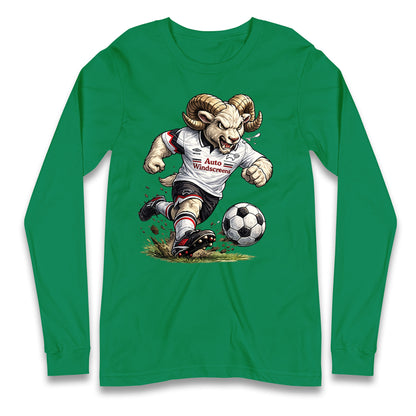 Old School Derby County Longsleeve T Shirt 