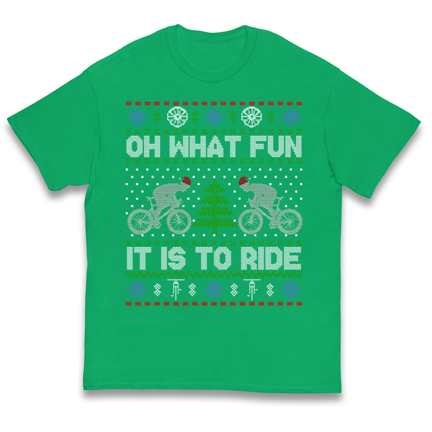 BMX Christmas Kids T Shirt