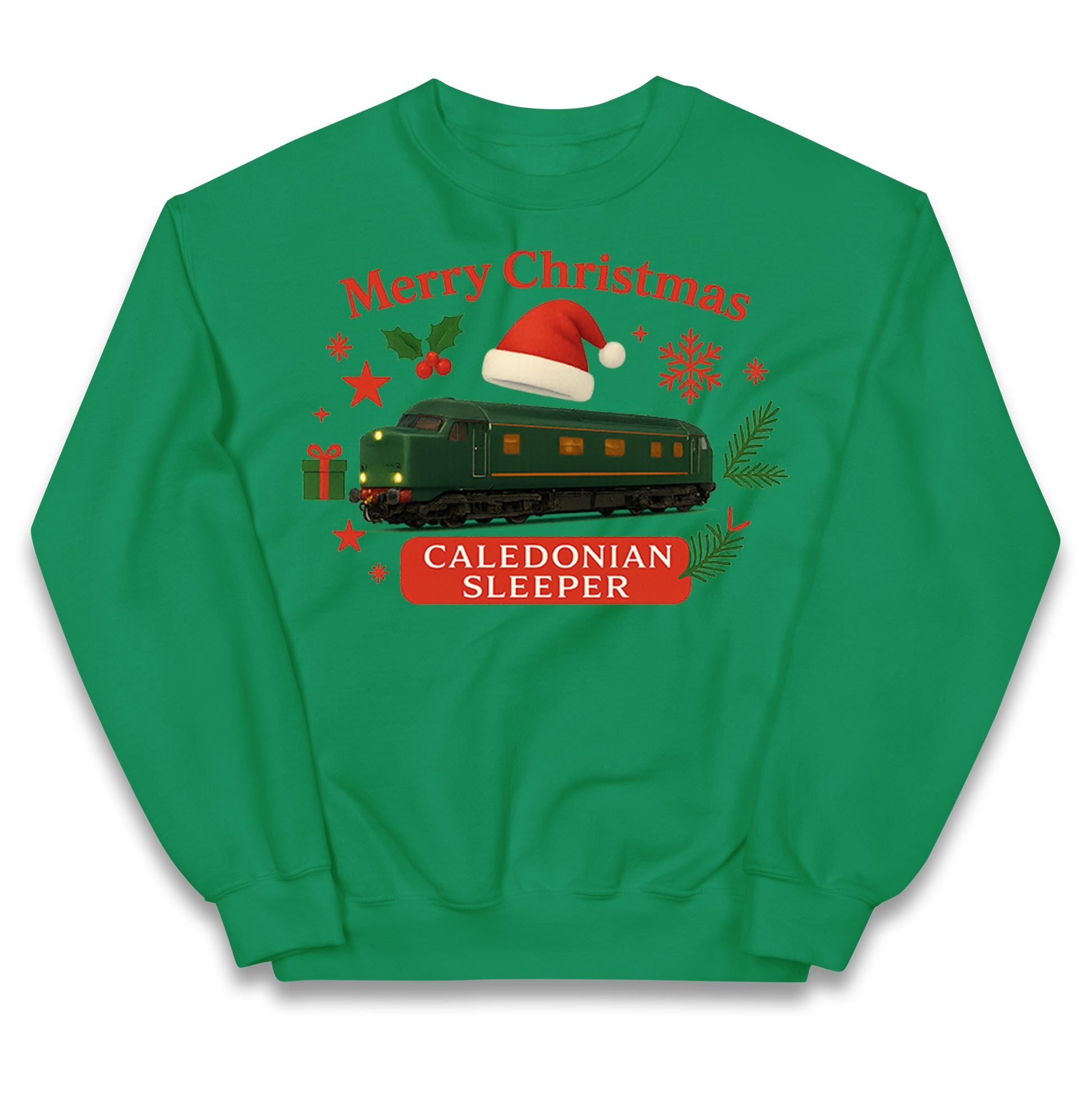 Caladonian Sleeper Christmas Kids Jumper