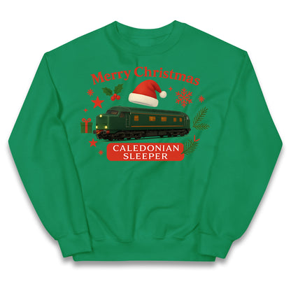 Caladonian Sleeper Christmas Kids Jumper