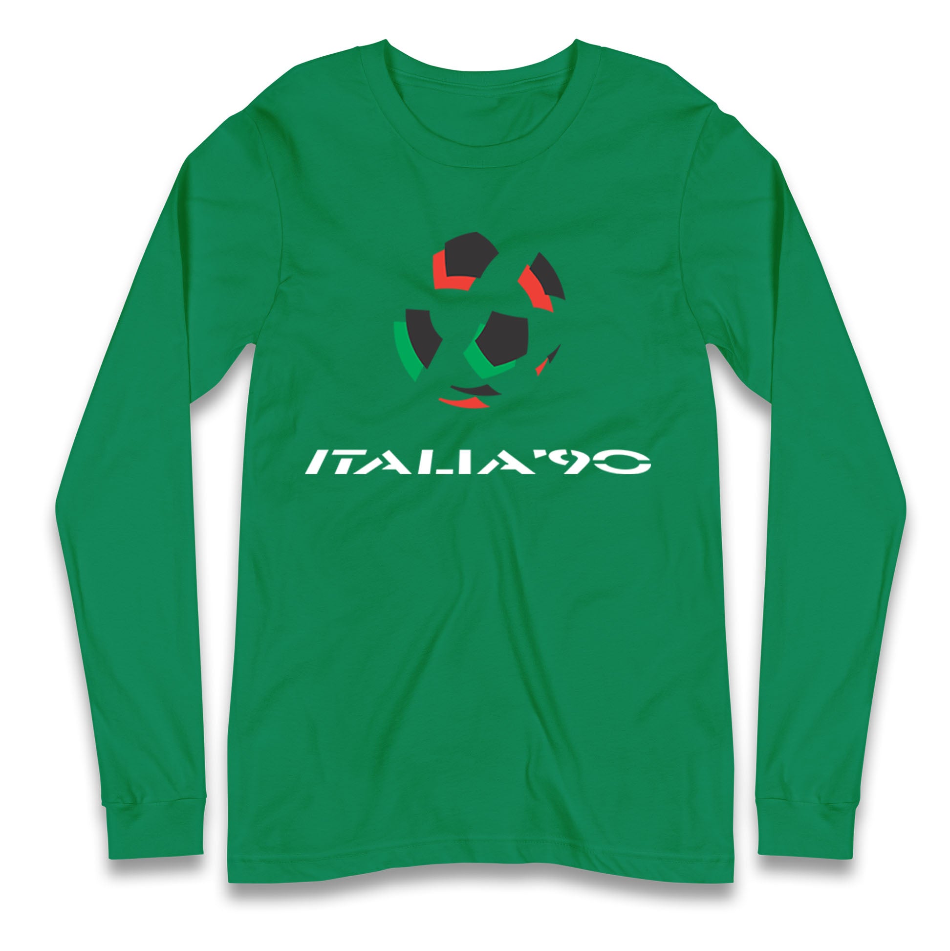 Italia 90 Logo Longsleeve T Shirt