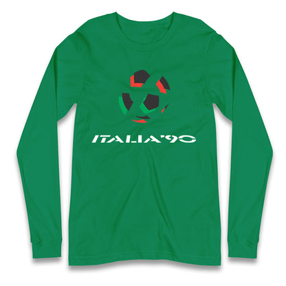 Italia 90 Logo Longsleeve T Shirt