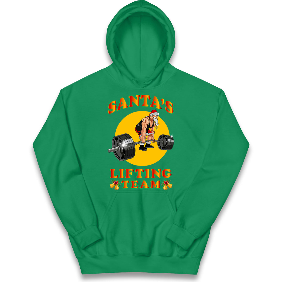 bodybuilding gym christmas hoodie