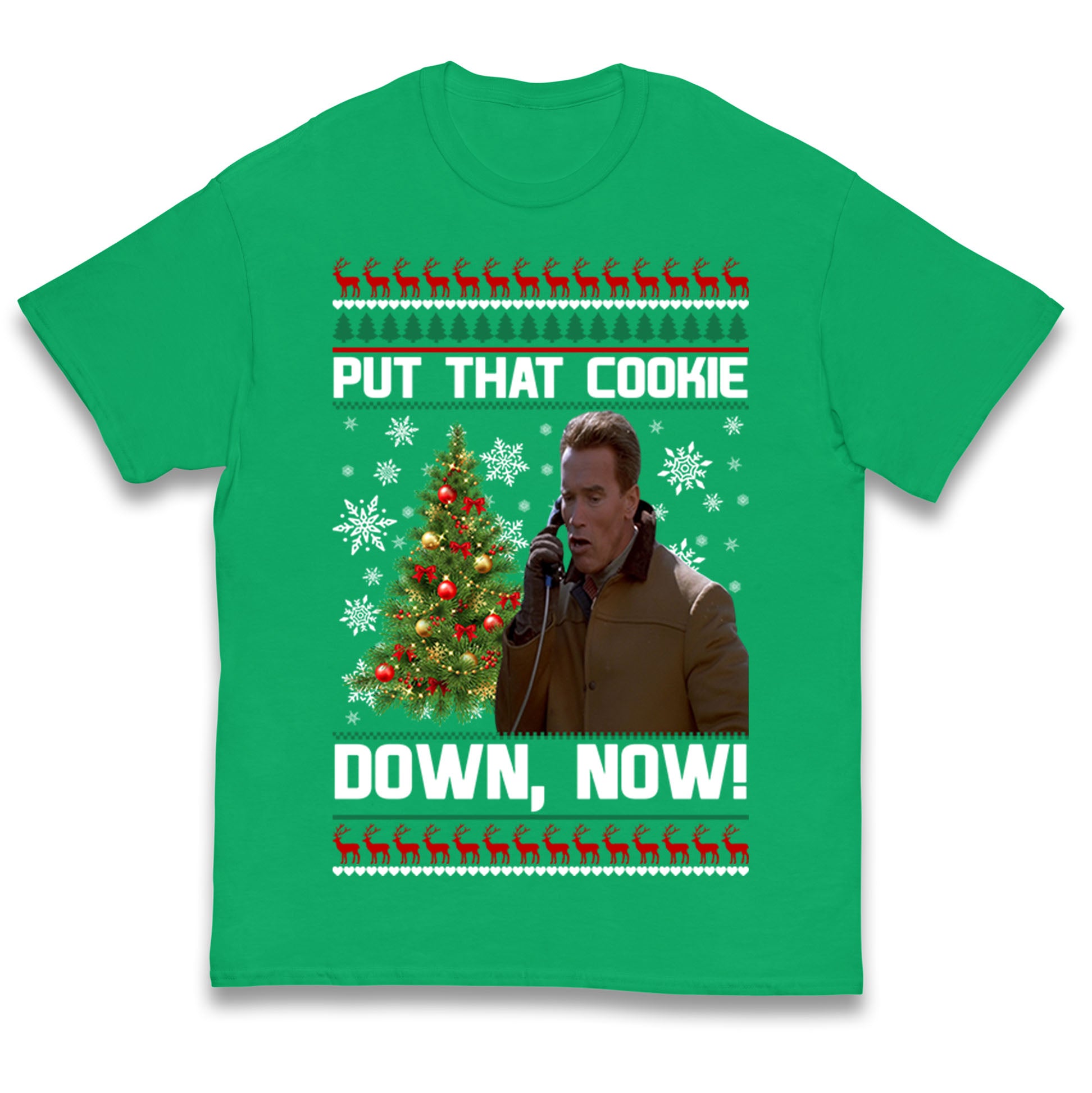 Arnie Christmas Kids T Shirt