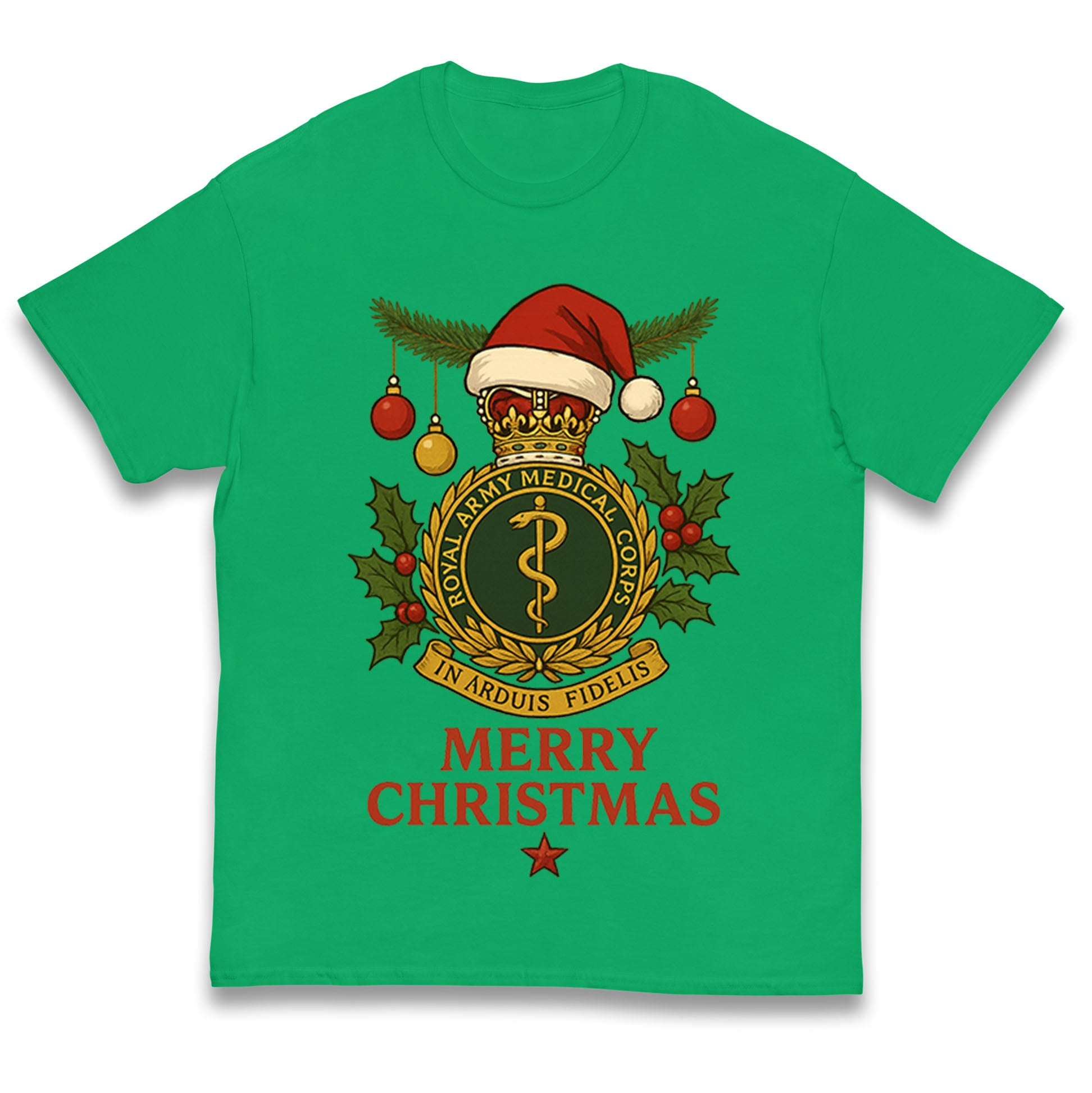 Royal Army Medical Corps Christmas Kids T Shirt