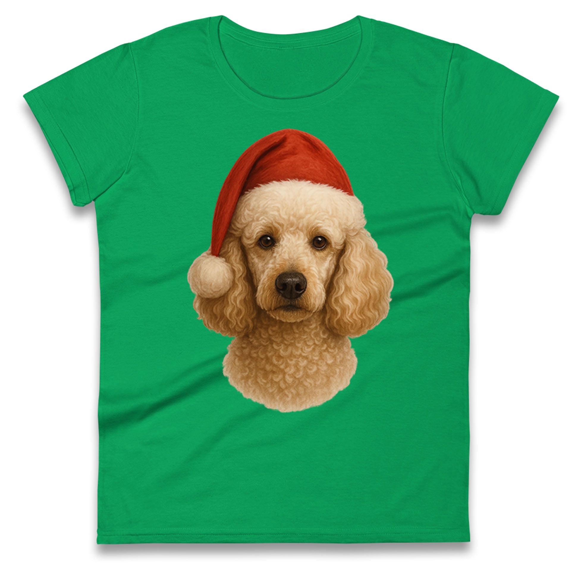 Poodle Face Ladies T Shirt