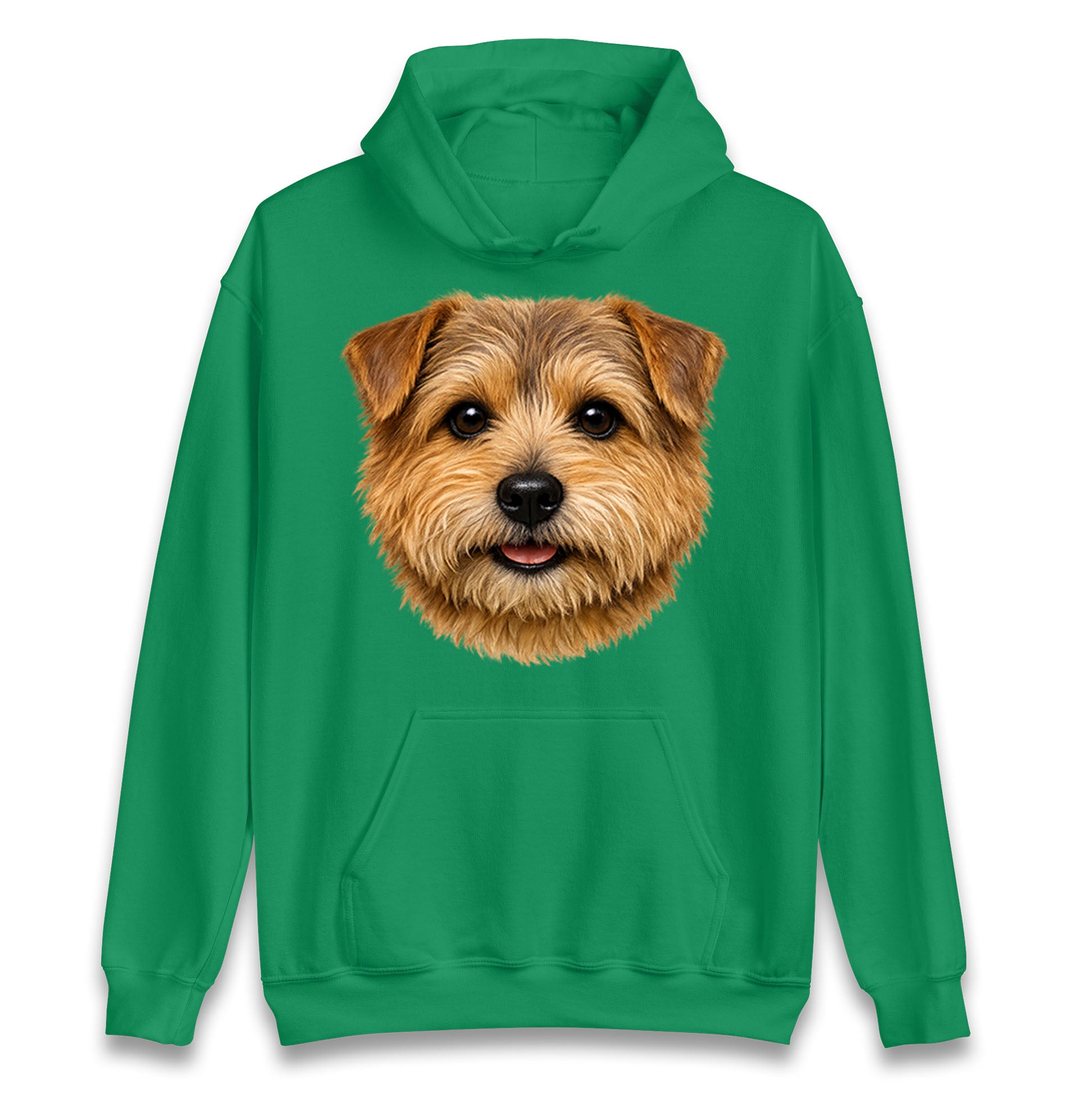 Norfolk Terrier Dog Face Hoodie