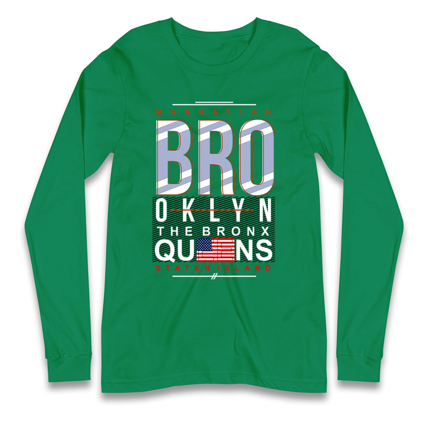 Brooklyn New York State Longsleeve T Shirt