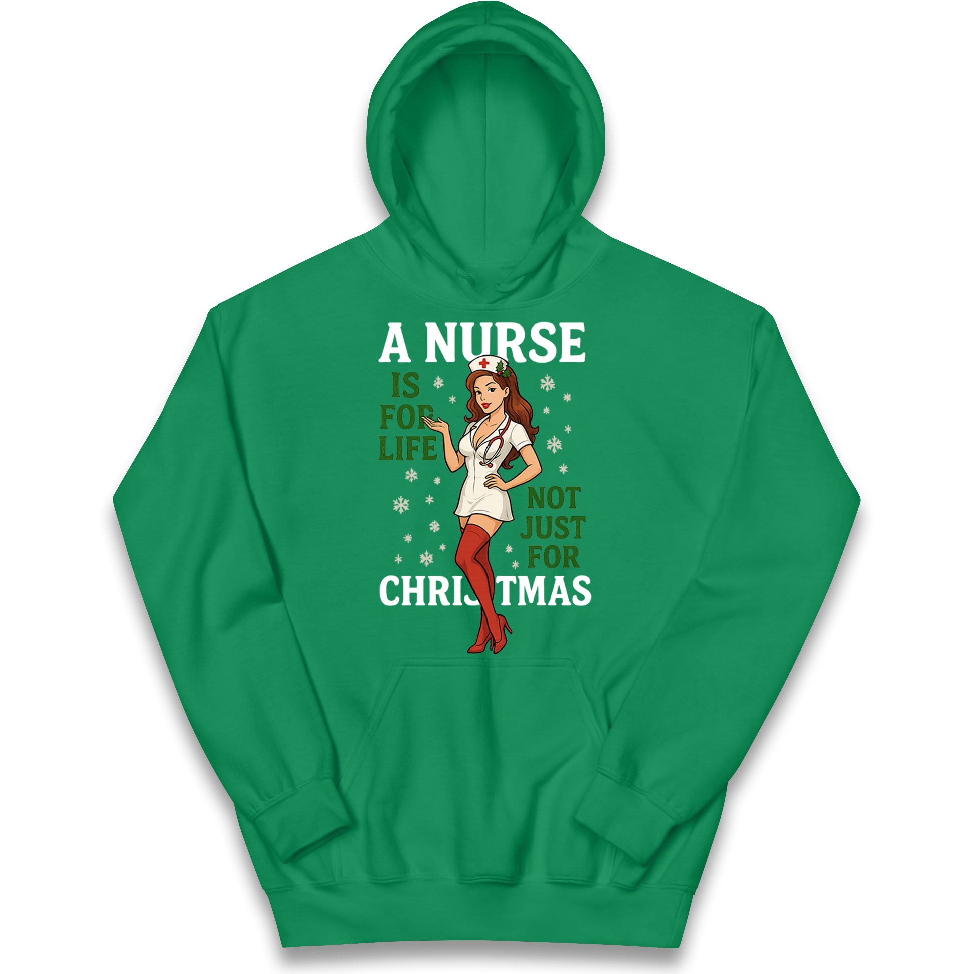 Nurse Christmas Kids Hoodie