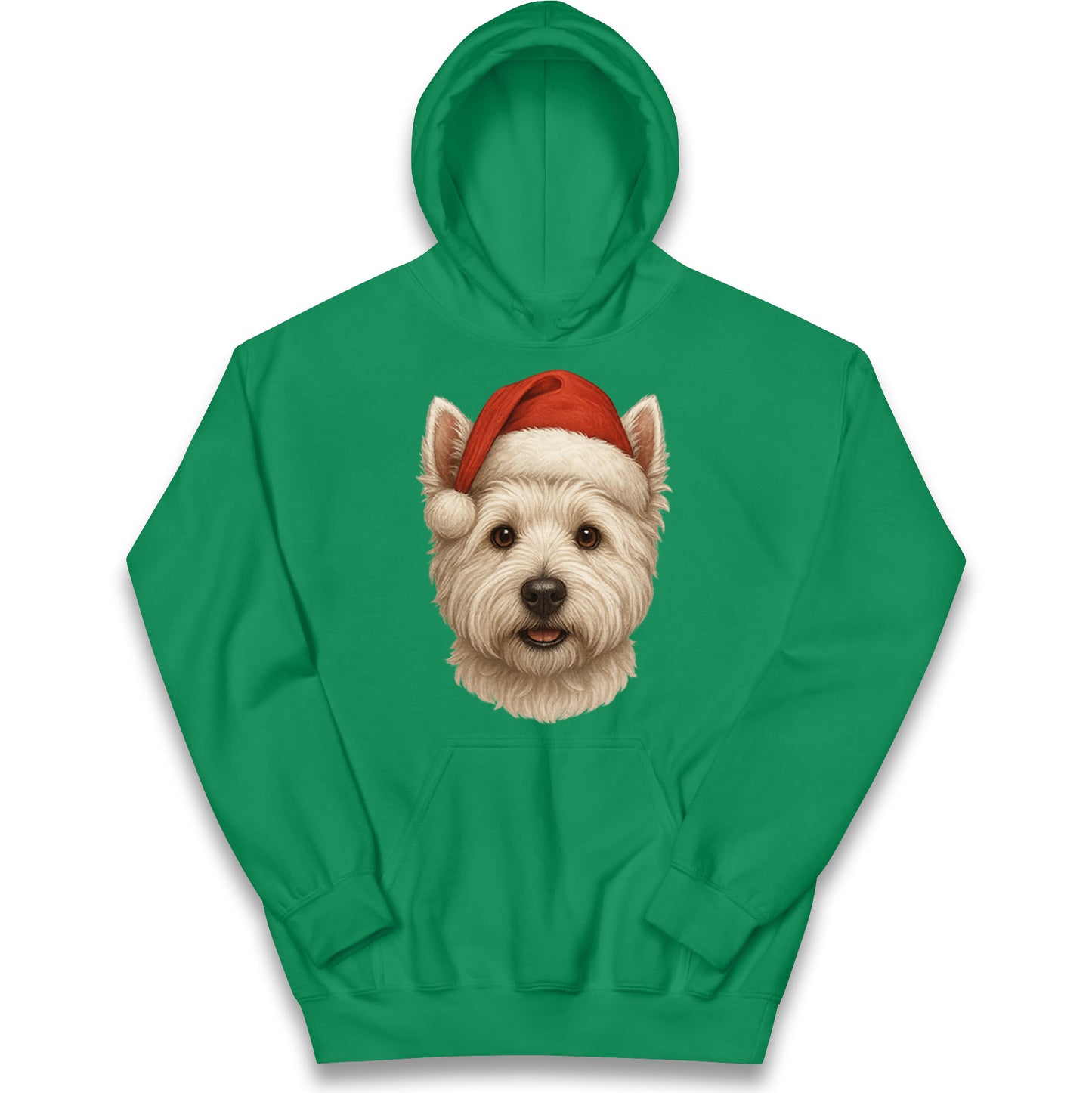 West Highland White Terrier Christmas Kids Hoodie