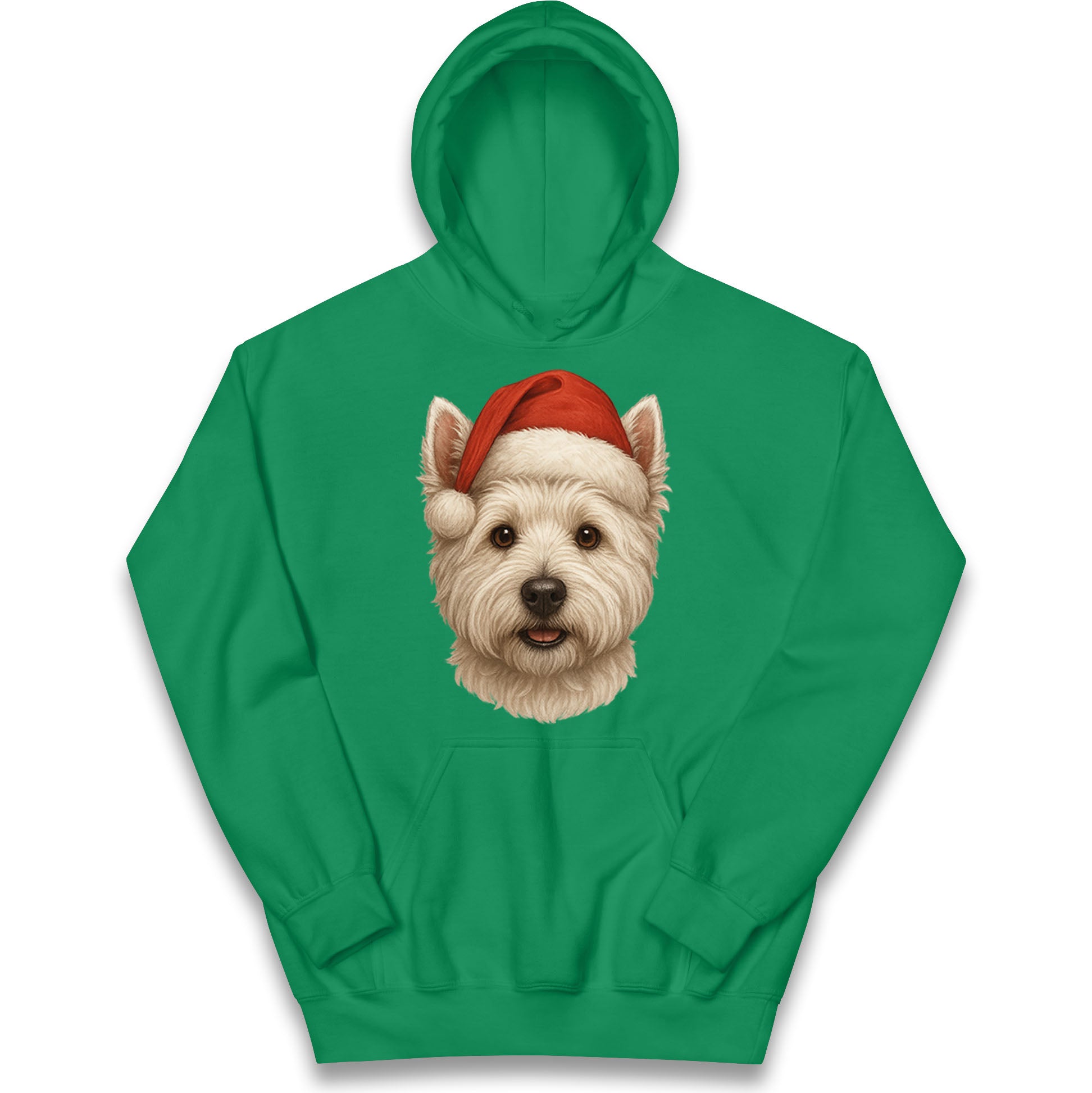West Highland White Terrier Christmas Kids Hoodie