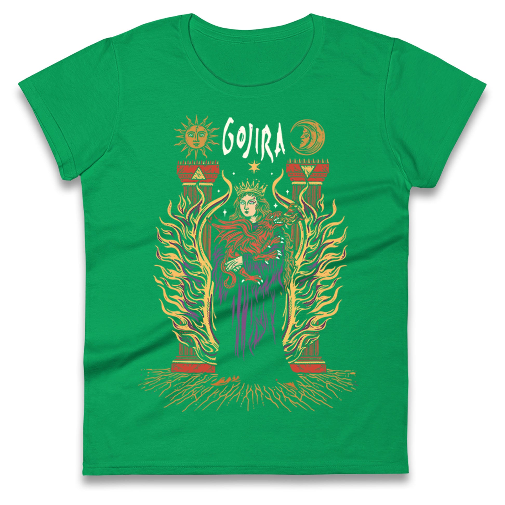 Gojira Rock Band Ladies T Shirt