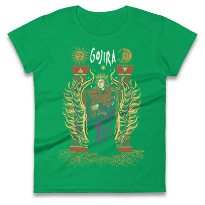 Gojira Rock Band Ladies T Shirt