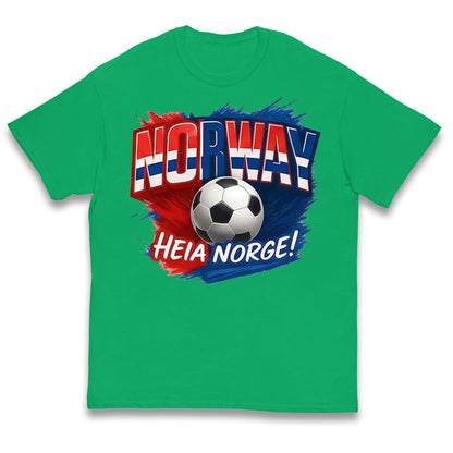Norway Retro World Cup Kids T Shirt