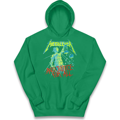 Metallica And Justice For All Kids Hoodie