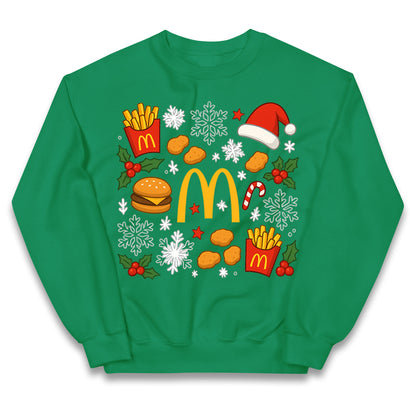 McDonalds Christmas Kids Jumper