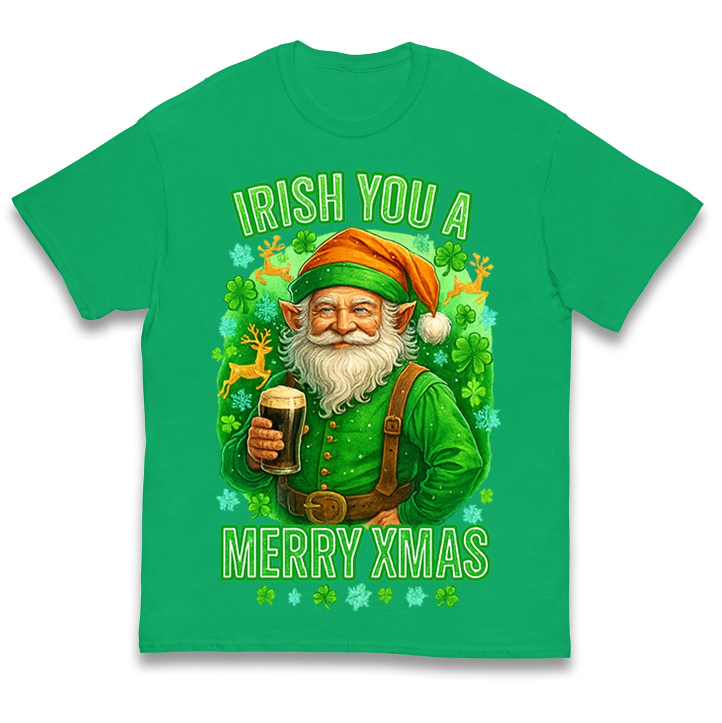 Irish Christmas Kids T Shirt 