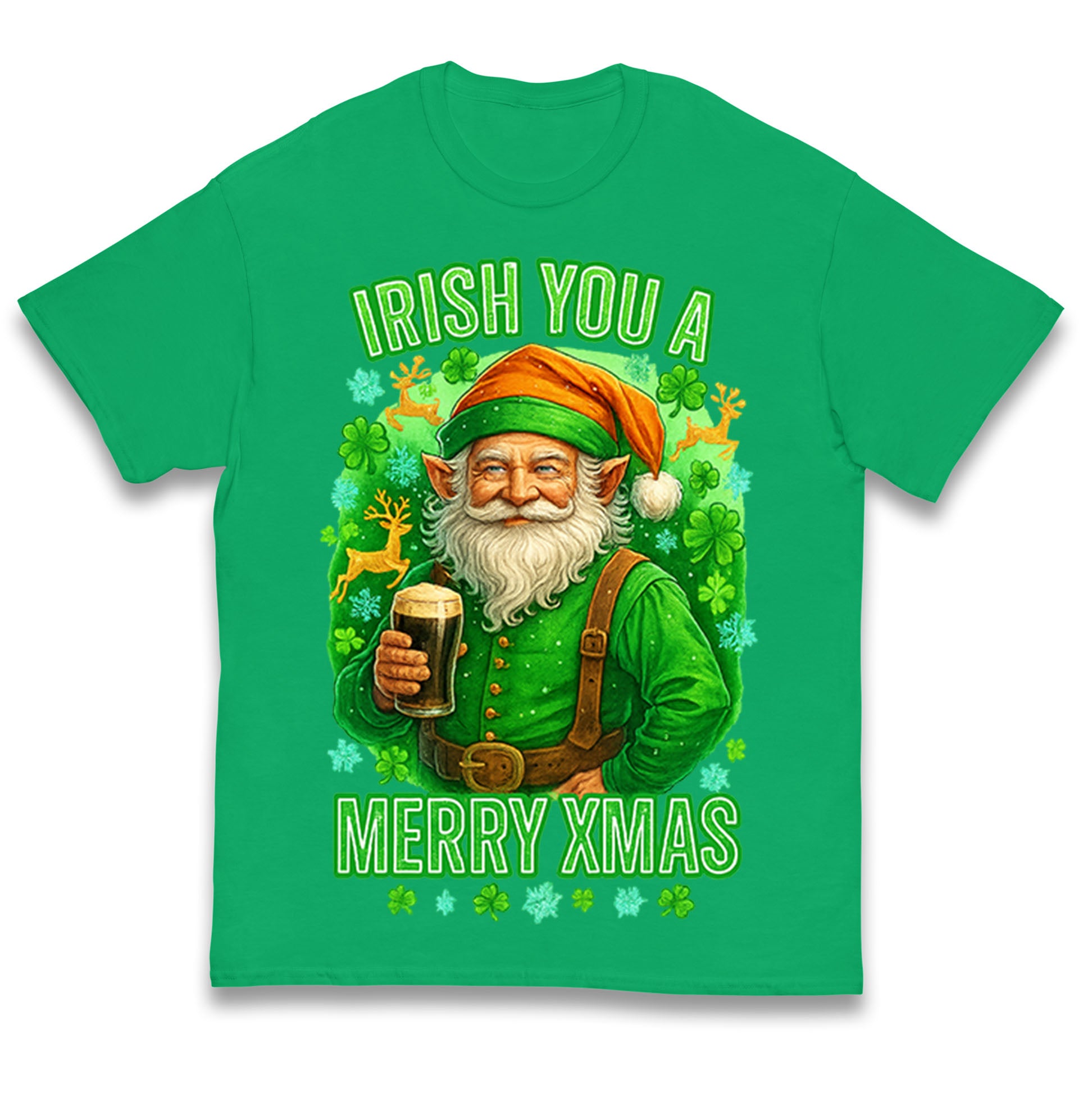 Irish Christmas Kids T Shirt 