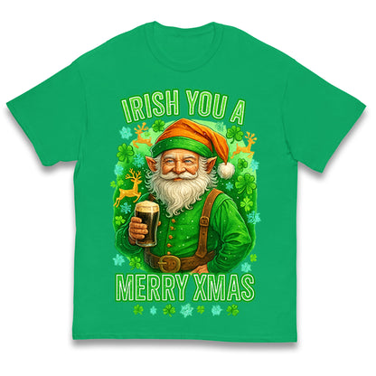 Irish Christmas Kids T Shirt 
