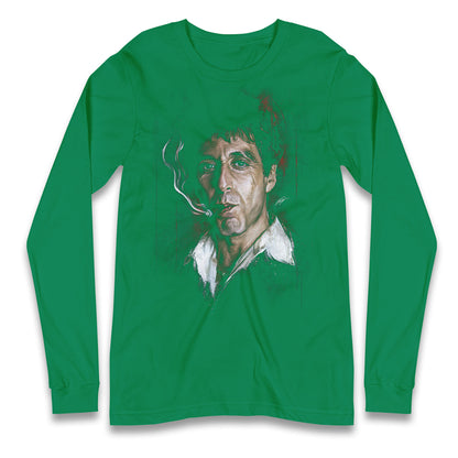 Tony Montana Longsleeve T Shirt