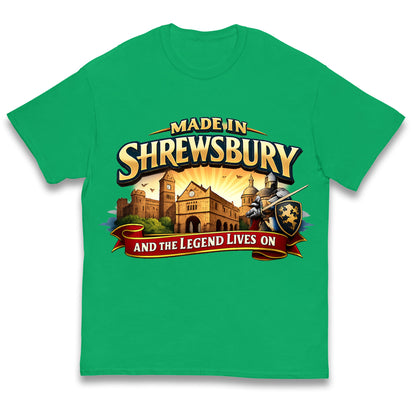 Made in Shrewsbury Kids T Shirt