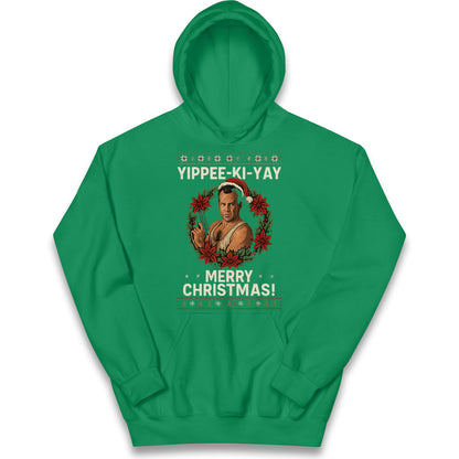 Yippee-Ki-Yay Die Hard Kids Hoodie