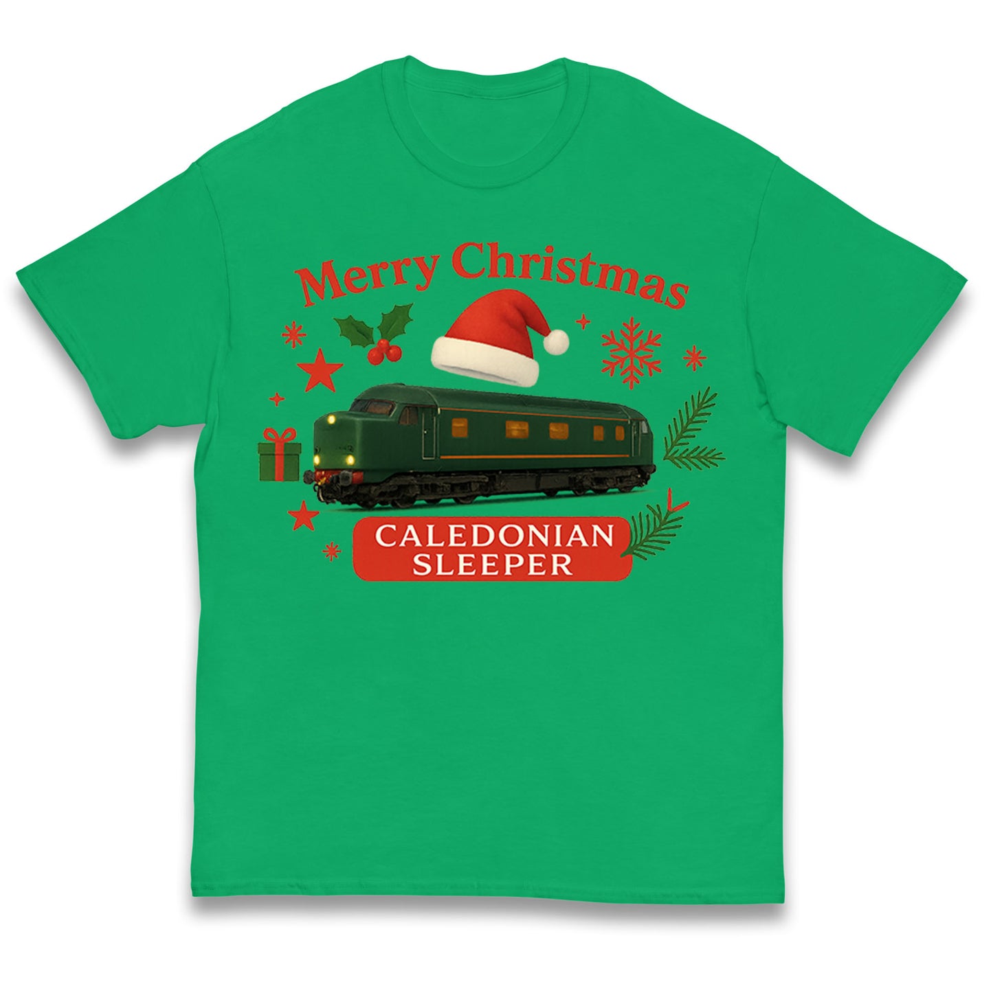 Caladonian Sleeper Christmas Kids T Shirt