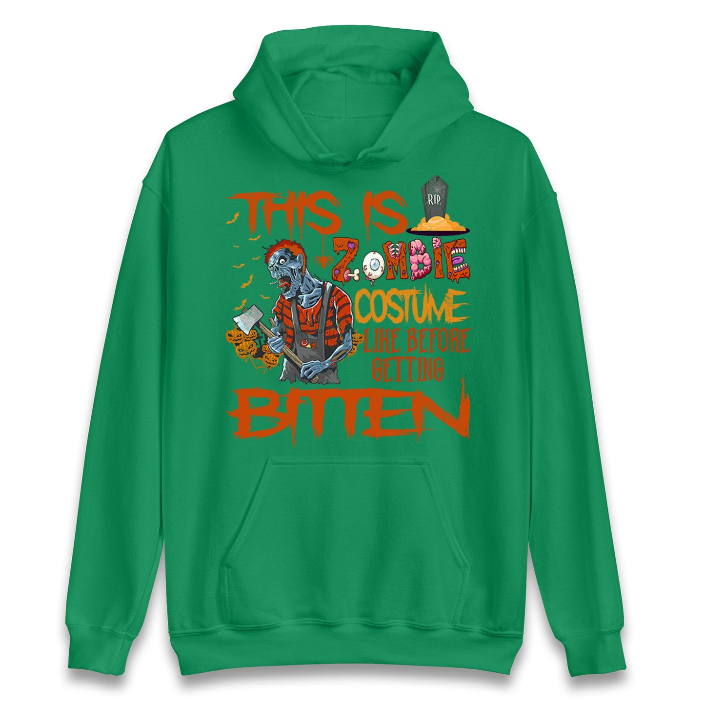 Zombie Costume Halloween Hoodie
