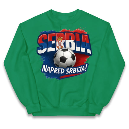 Serbia Retro World Cup Kids Jumper 