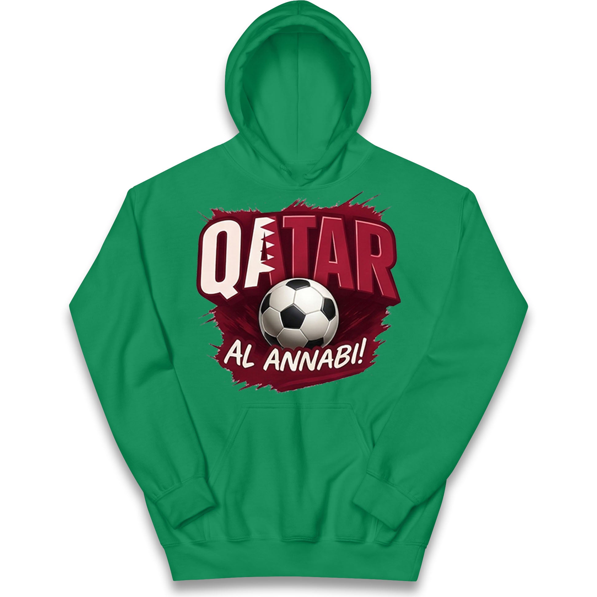 Qatar Retro World Cup Kids Hoodie
