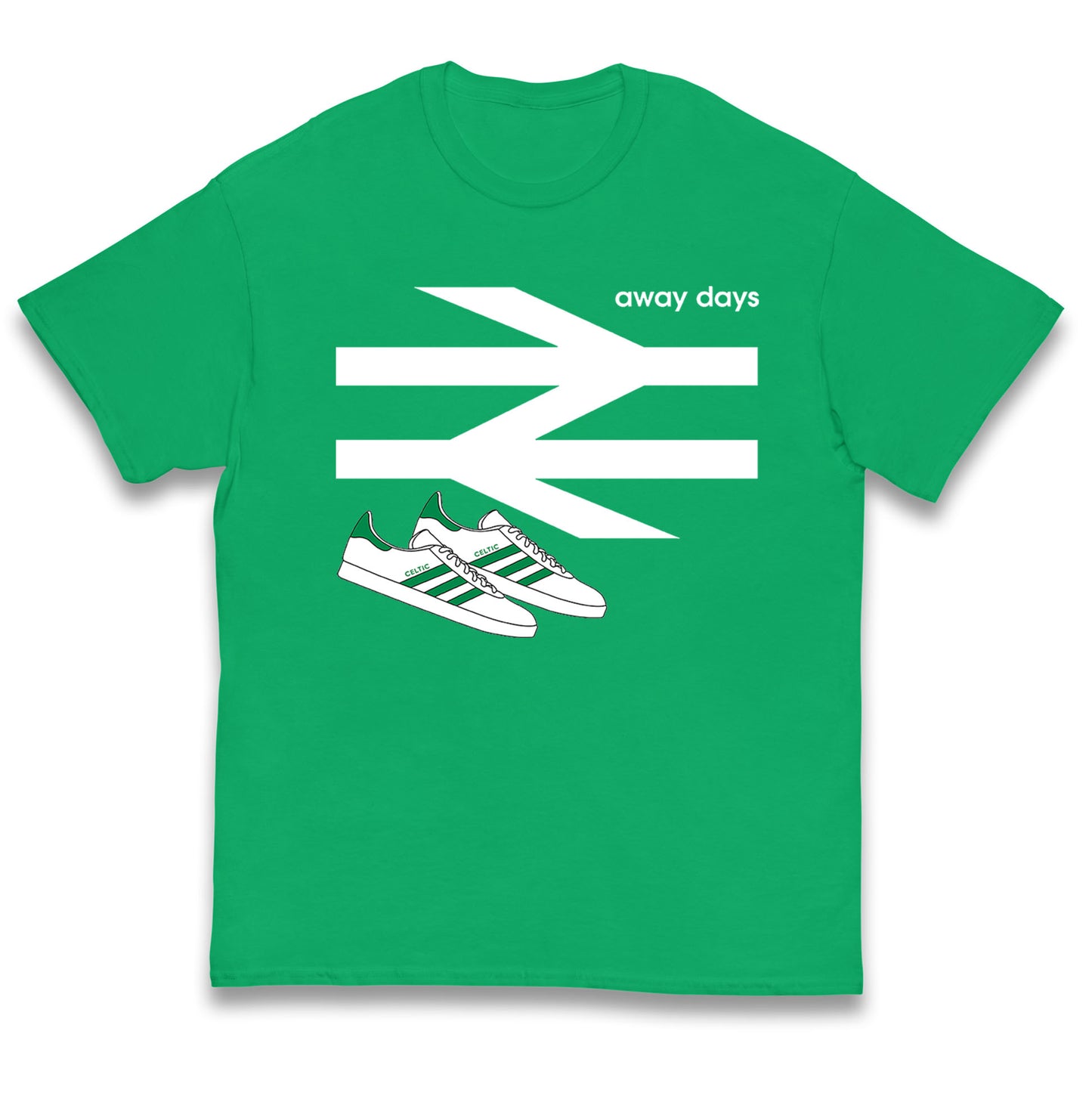 Away Days Celtic Football Club Supporter Kids T Shirt