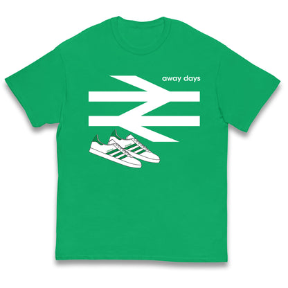 Away Days Celtic Football Club Supporter Kids T Shirt