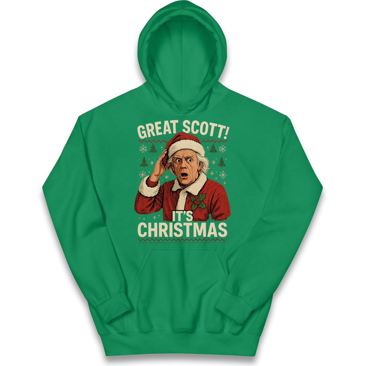 Back to the Future Doc Brown Kids Hoodie