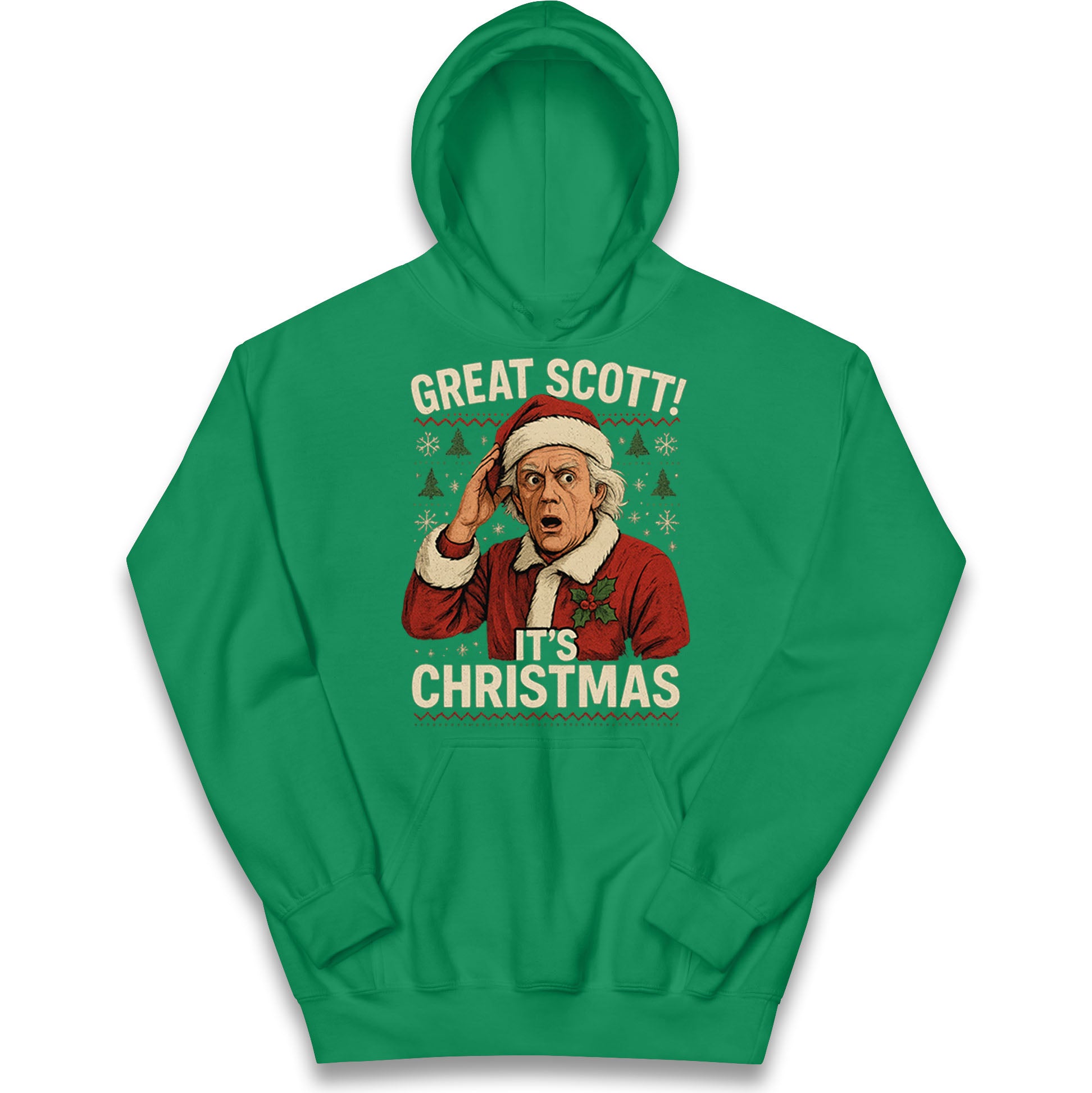 Back to the Future Doc Brown Kids Hoodie