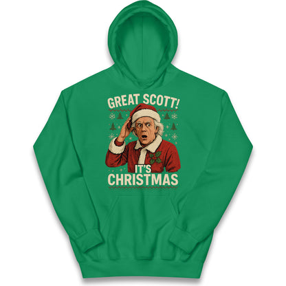 Back to the Future Doc Brown Kids Hoodie