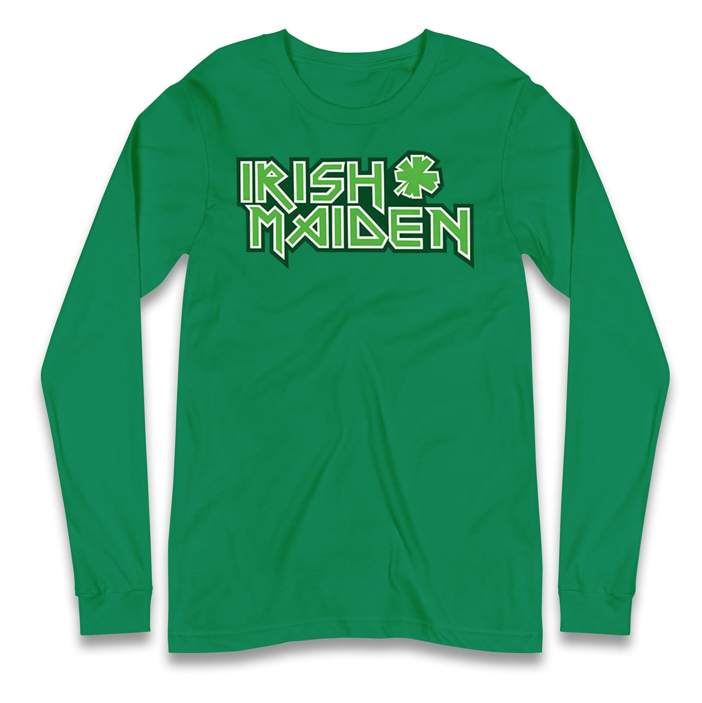 Irish Maiden St Patricks Day Longsleeve T Shirt 
