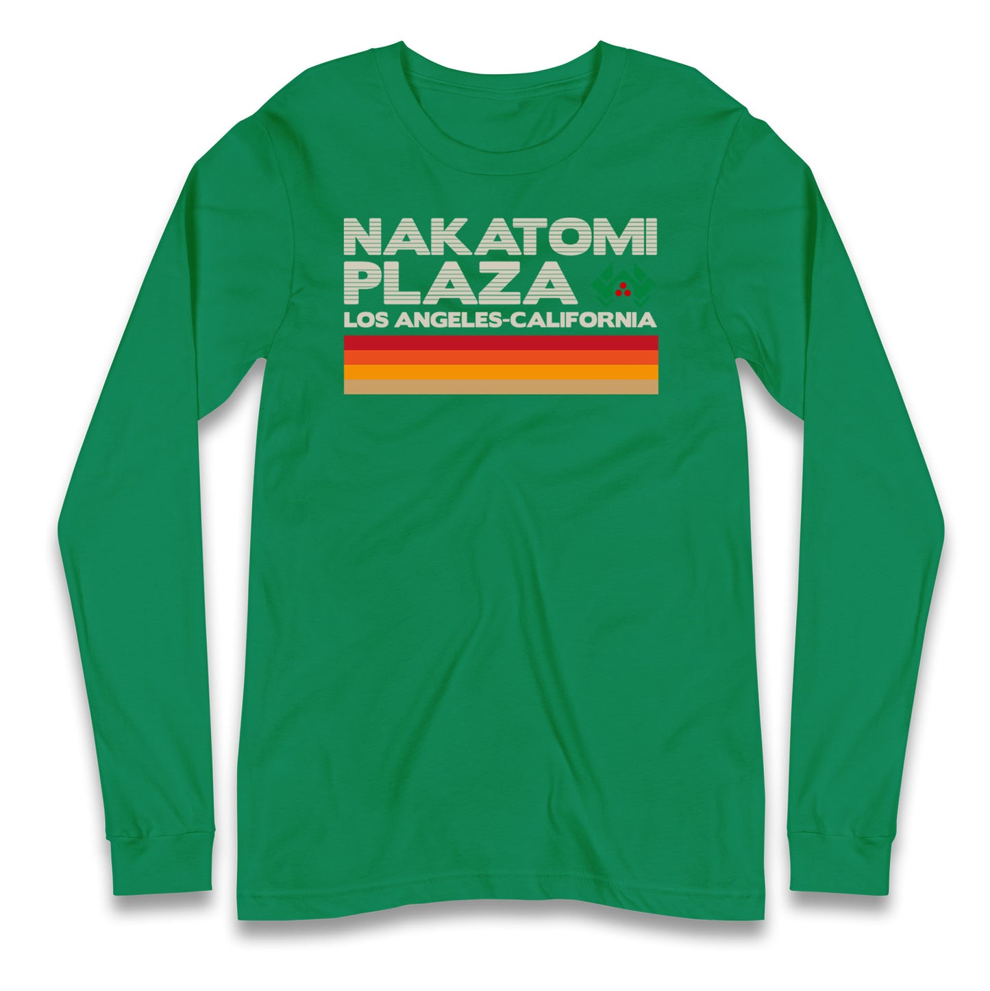 nakatomi plaza vintage long sleeve t shirt