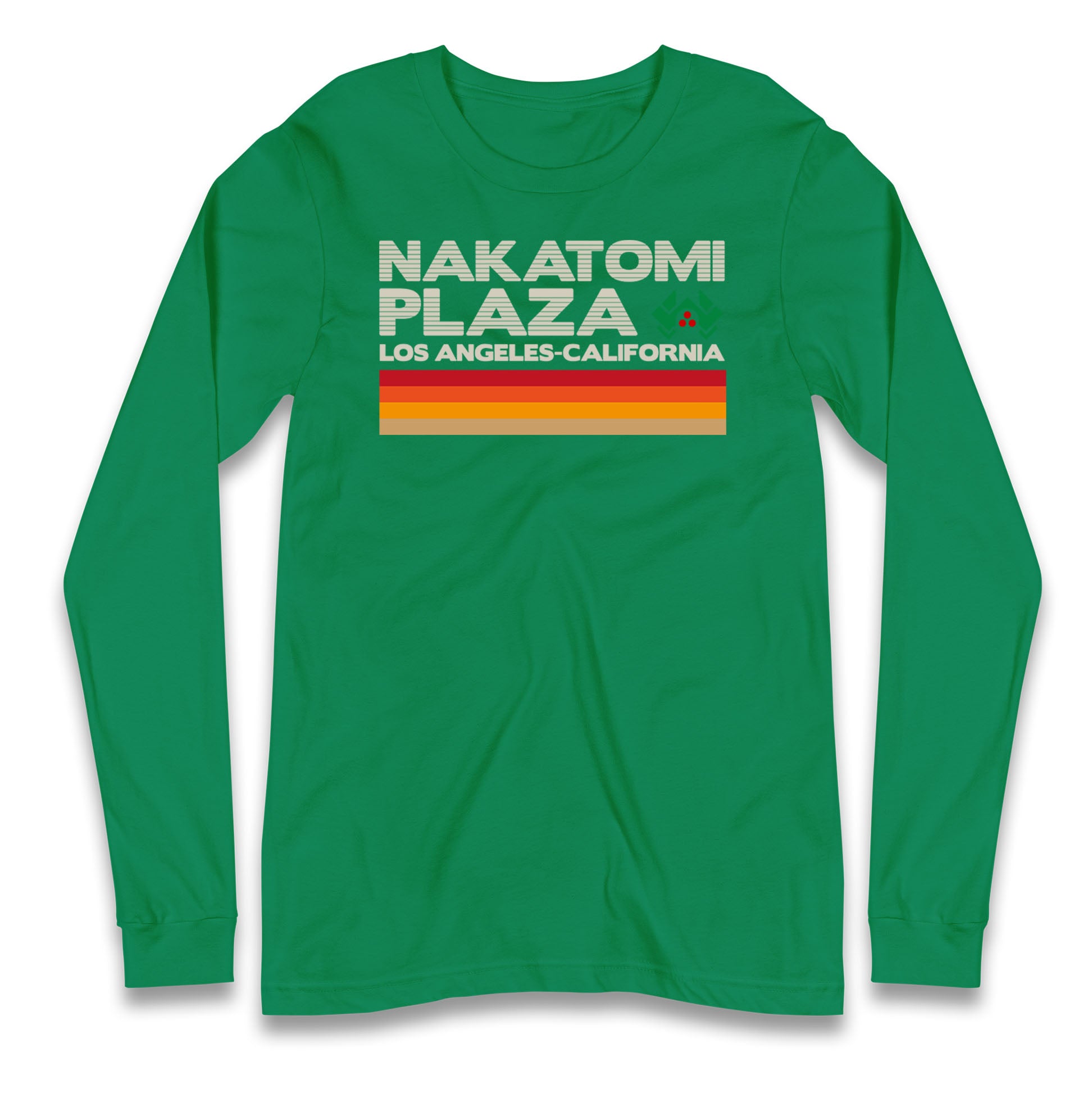 nakatomi plaza vintage long sleeve t shirt