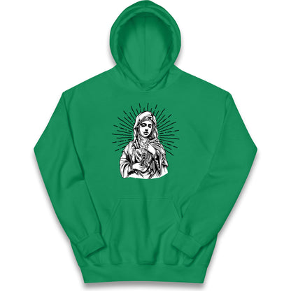 Mary Mother Of God Kids Hoodie