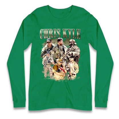 Chris Kyle American Sniper Longsleeve T Shirt