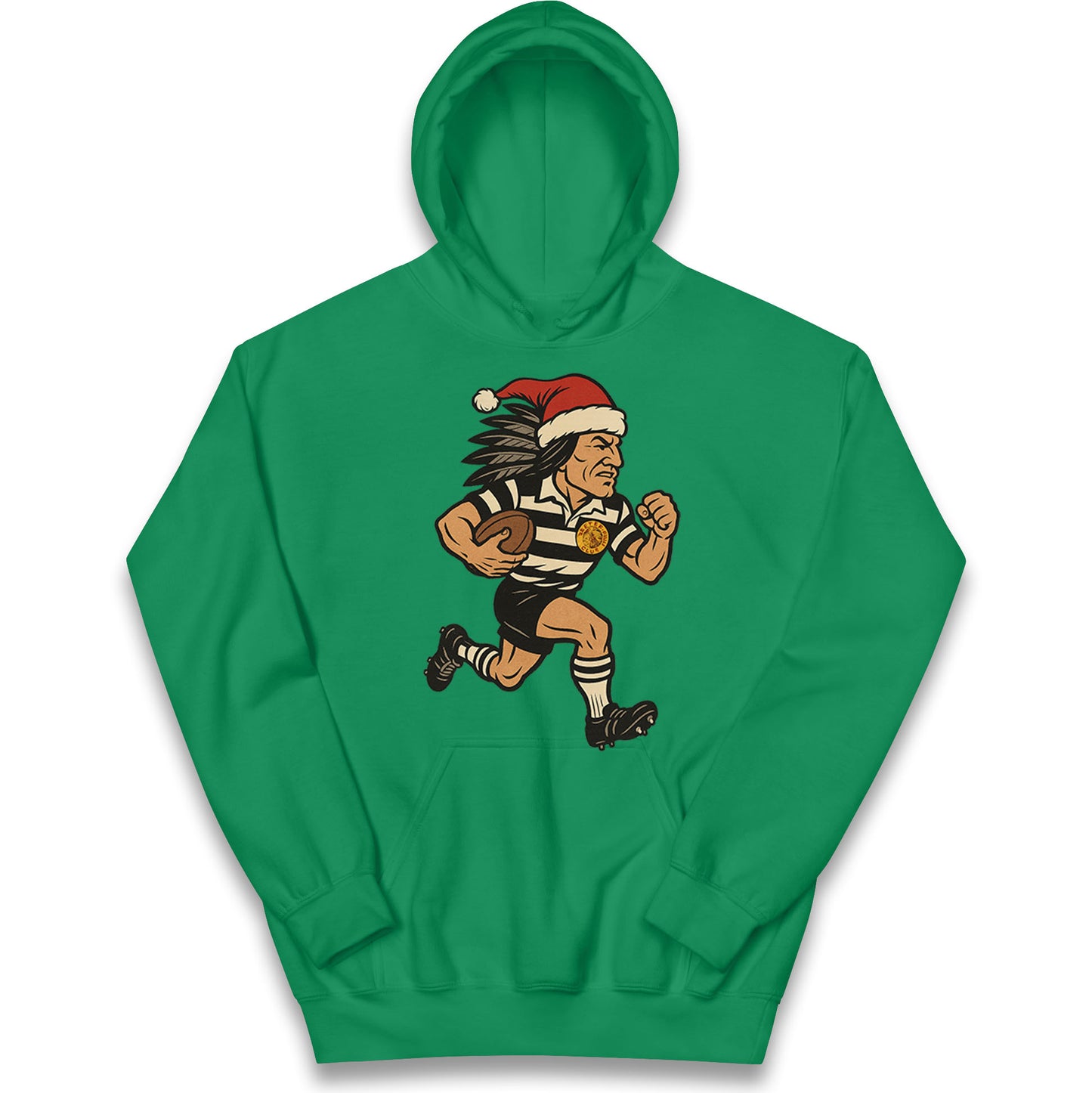 Newcastle Falcons Christmas Kids Hoodie
