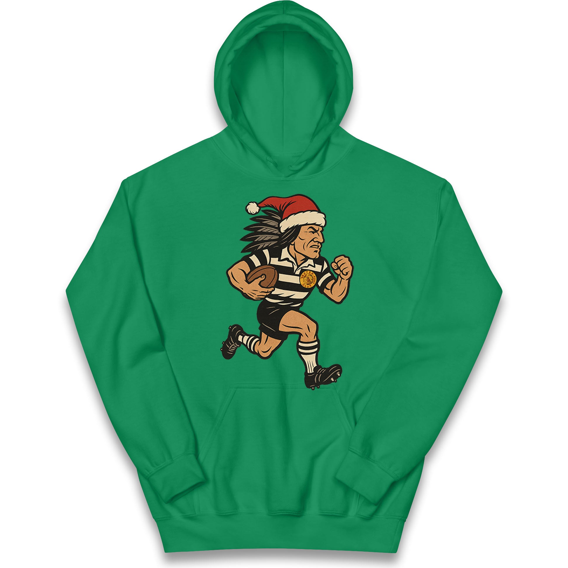 Newcastle Falcons Christmas Kids Hoodie