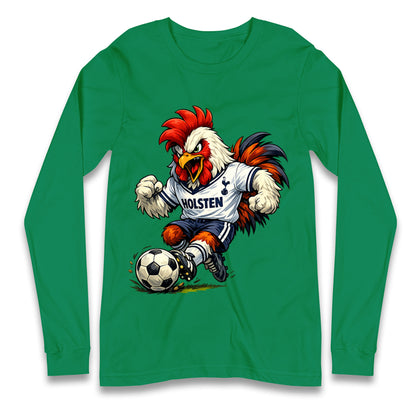Retro Tottenhm Hotspur Longsleeve T Shirt