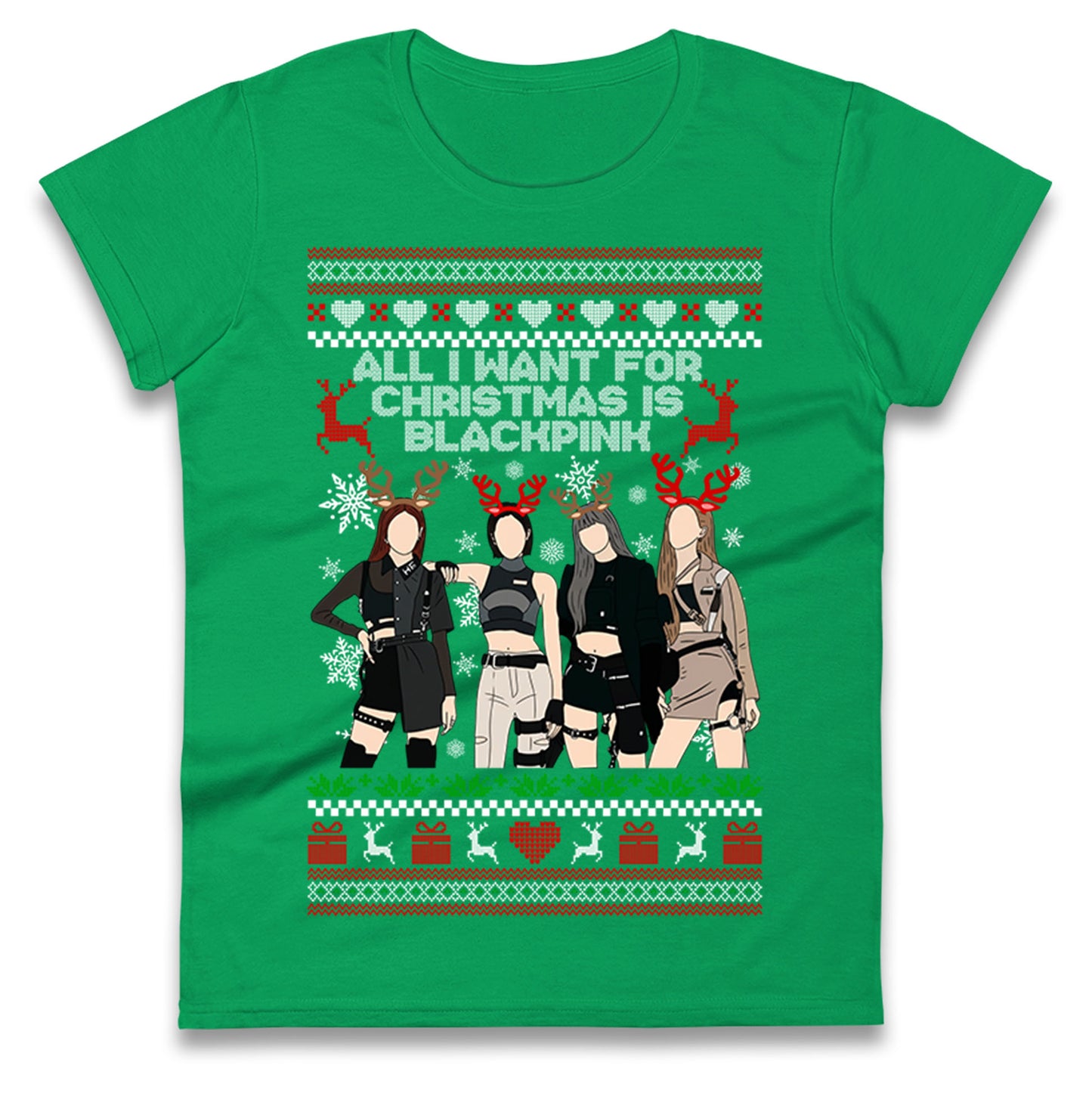 BlackPink Christmas Ladies T Shirt