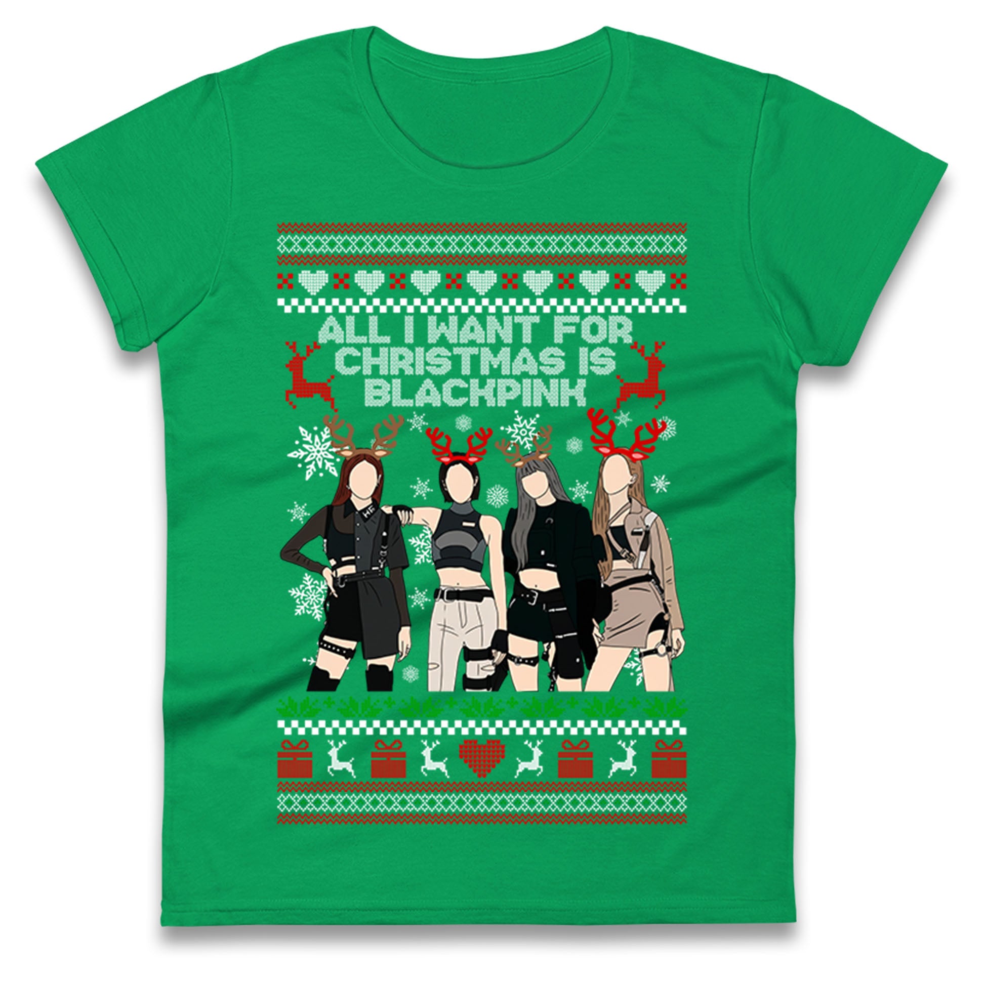 BlackPink Christmas Ladies T Shirt