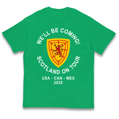 Scotland World Cup 2026 Kids T Shirt 