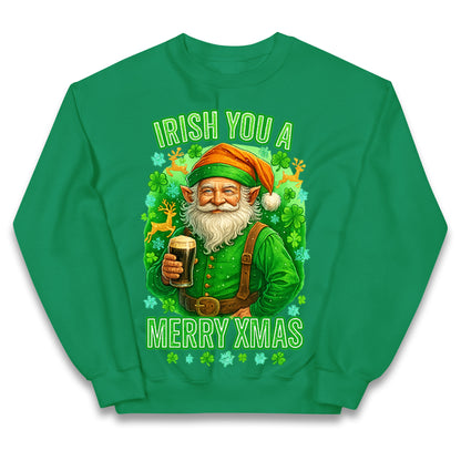 Irish Christmas Kids Jumper