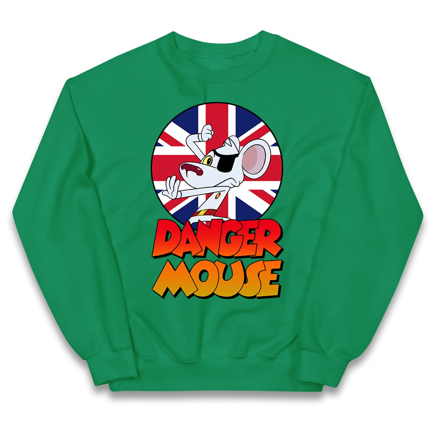 Danger Mouse Union Jack Kids Jumper