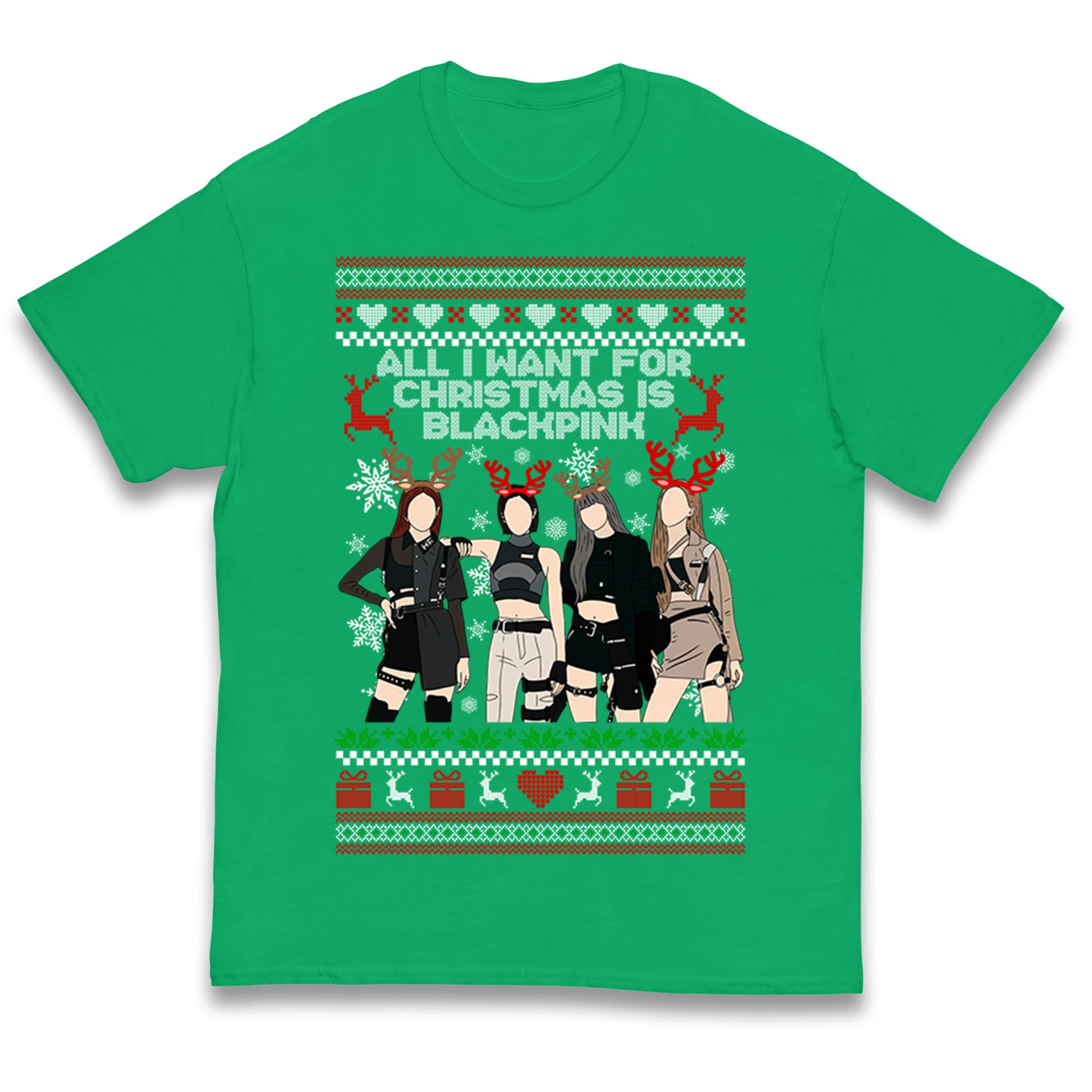 BlackPink Christmas Kids T Shirt