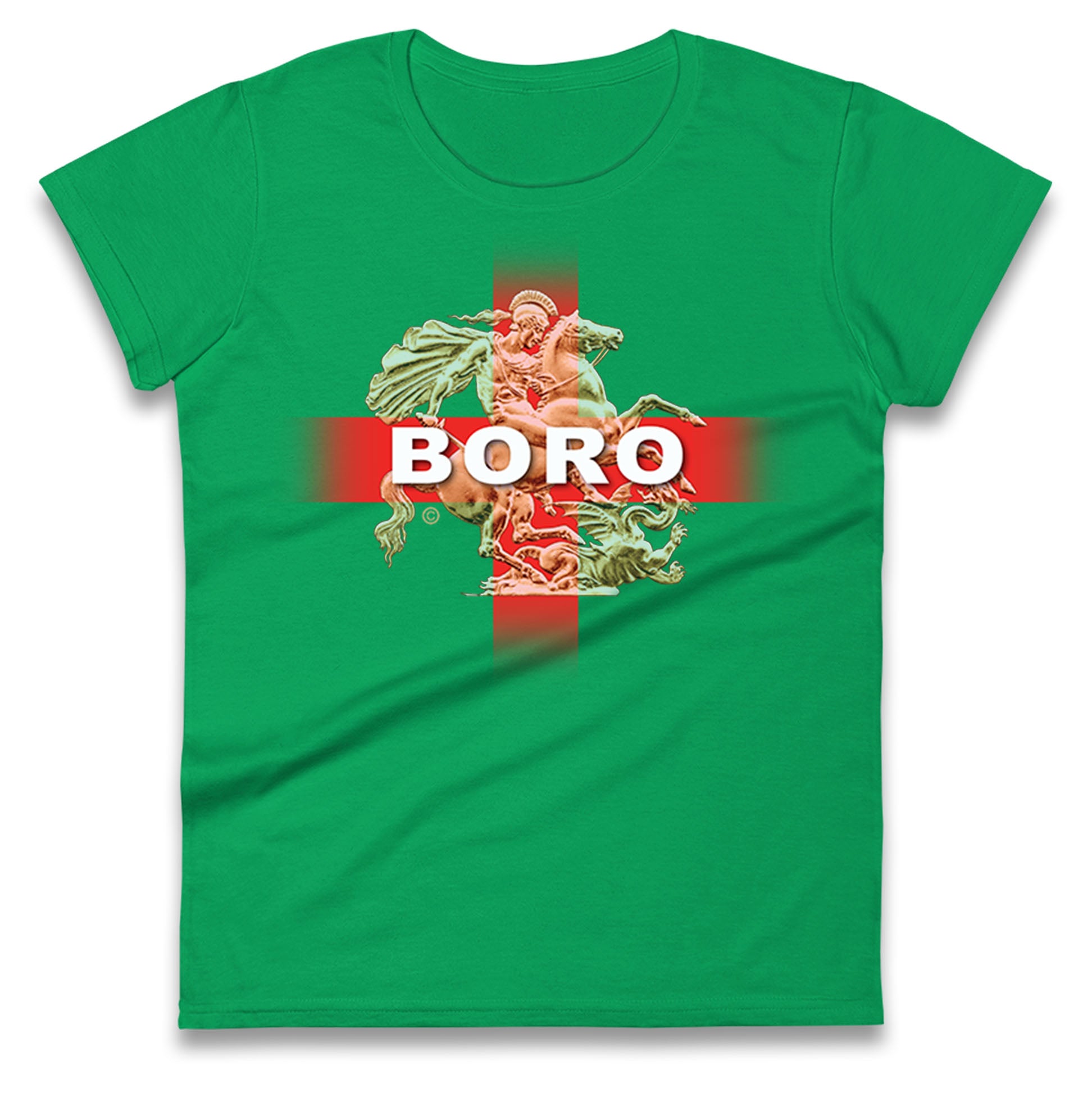 Middlesbrough England Football Ladies T Shirt